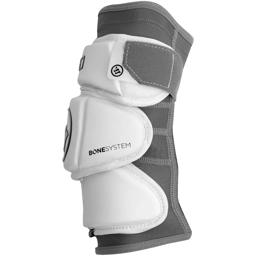 Warrior Evo Elbow Pads Men's Arm Protection White Lax.com