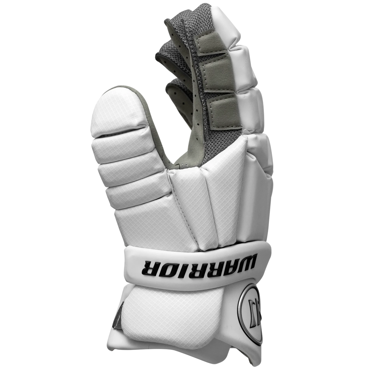 Warrior Evo Lacrosse Gloves Men's Gloves White Lax.com
