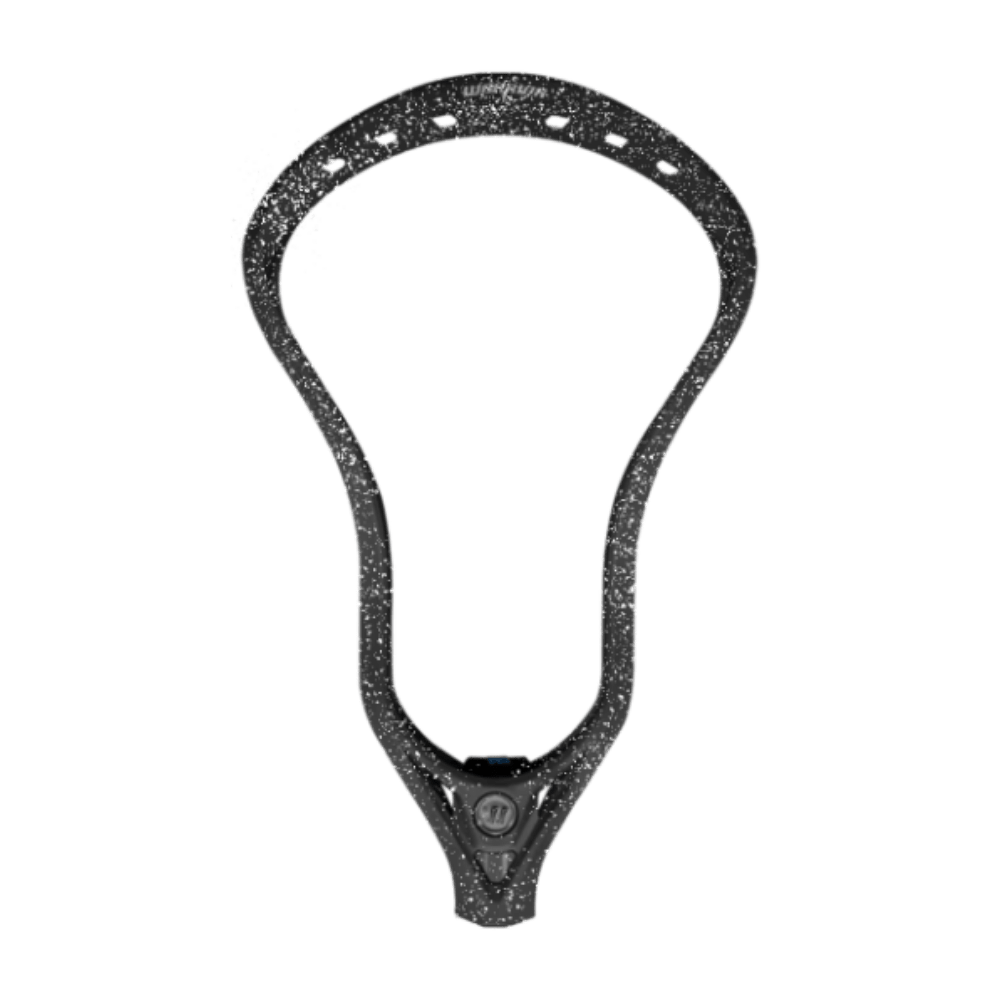 Warrior Evo QX Lacrosse Head Men's Head Black/White Splatter Lax.com