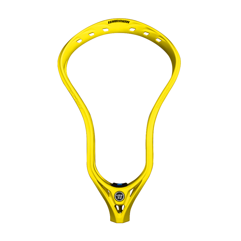Warrior Evo QX Lacrosse Head Men's Head LE Rad Yellow Lax.com