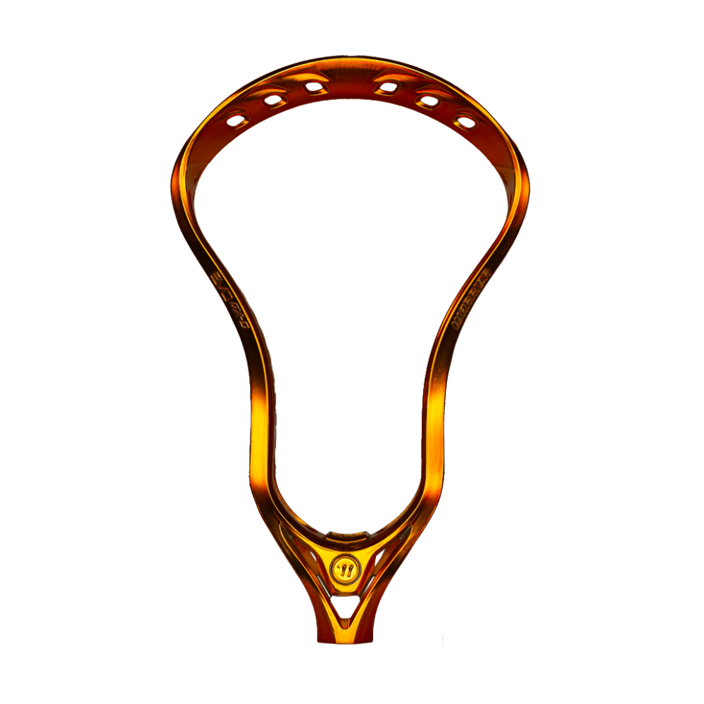 Warrior Evo QX Lacrosse Head Men's Head Satin Light Orange Lax.com