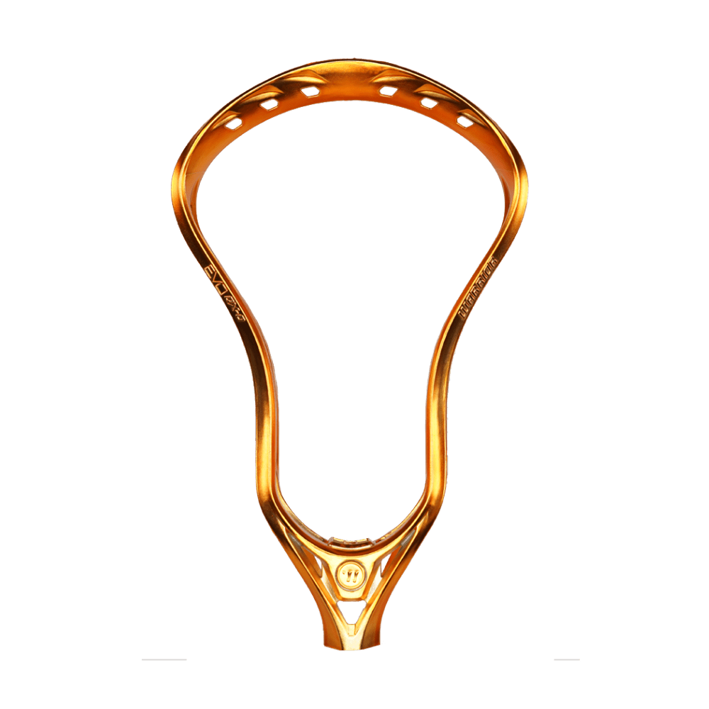 Warrior Evo QX Lacrosse Head Men's Head Satin Light Orange Lax.com