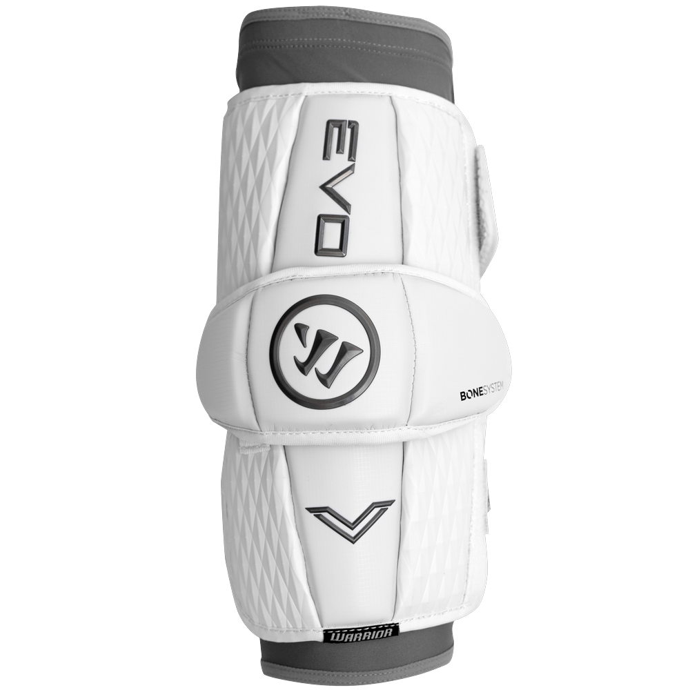 Warrior Evo V Arm Pads Men's Arm Protection White Lax.com
