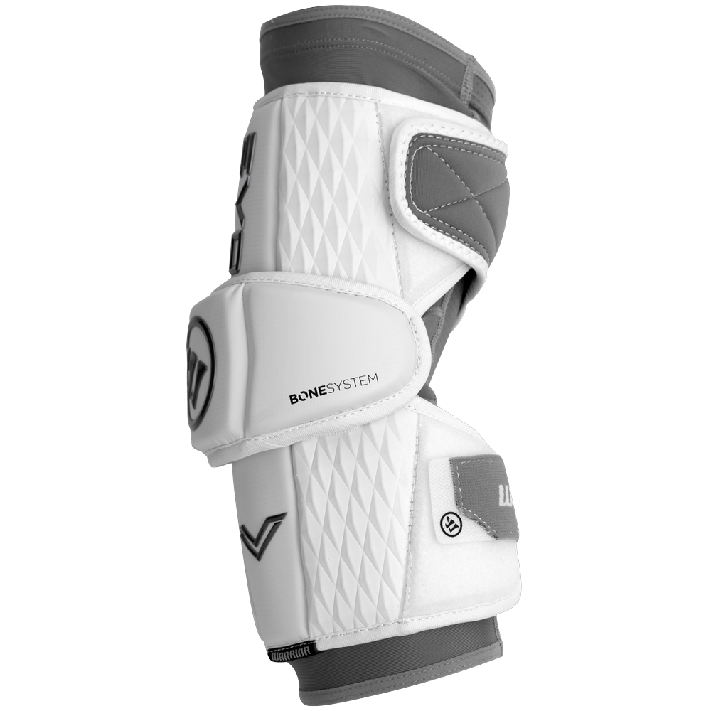 Warrior Evo V Arm Pads Men's Arm Protection White Lax.com