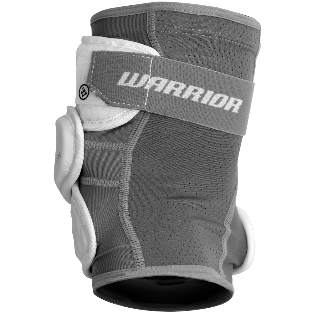 Warrior Evo V Elbow Pads Men's Arm Protection White Lax.com