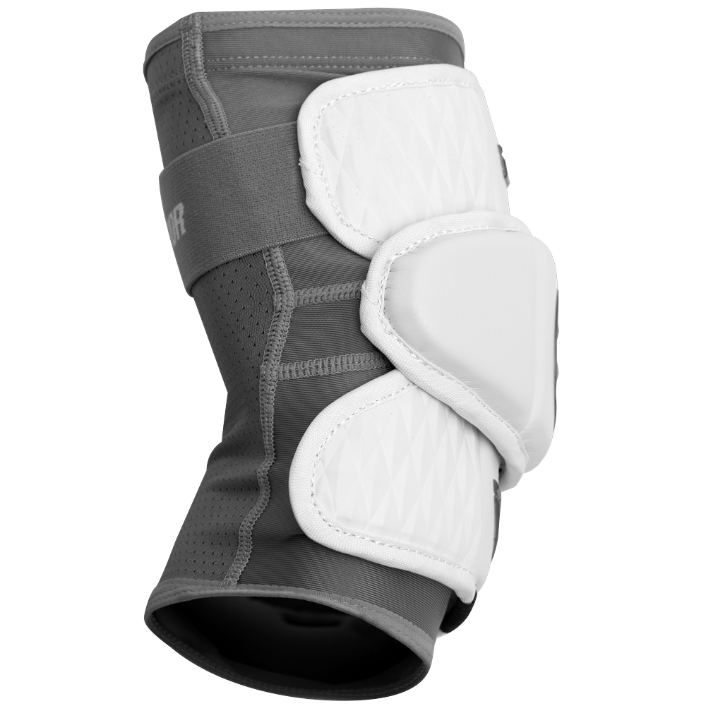 Warrior Evo V Elbow Pads Men's Arm Protection White Lax.com