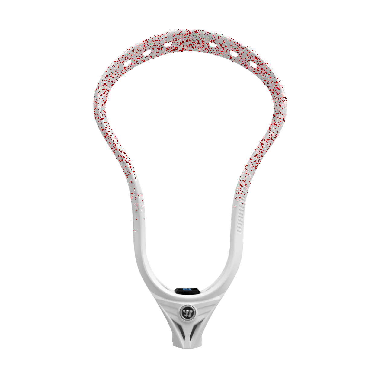 Warrior Evo V Lacrosse Head Men's Head Red Splatter Fade Lax.com