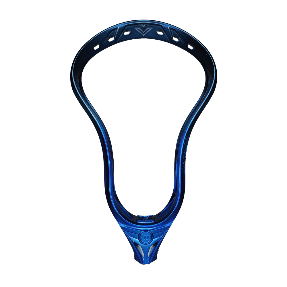 Warrior Evo V Lacrosse Head Men's Head Satin Navy/Blue Lax.com