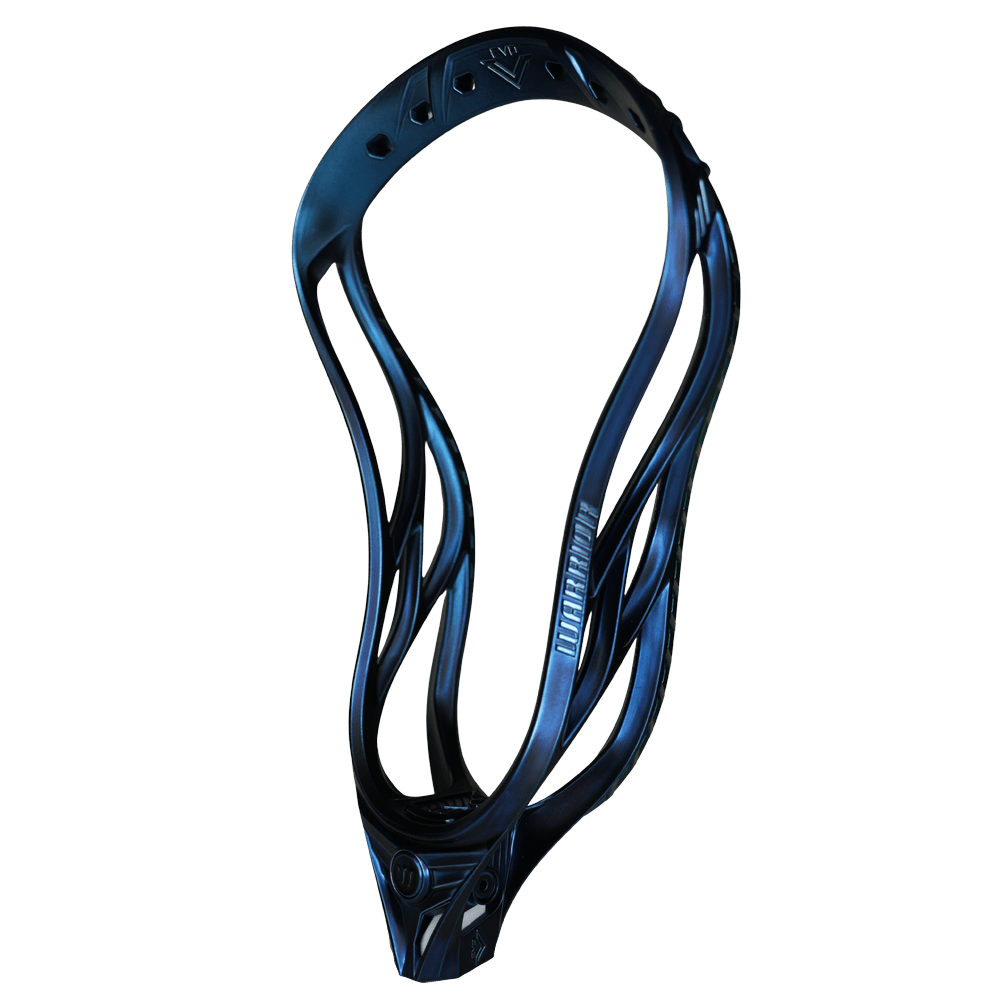 Warrior Evo V Lacrosse Head Men's Head Satin Navy/Blue Lax.com