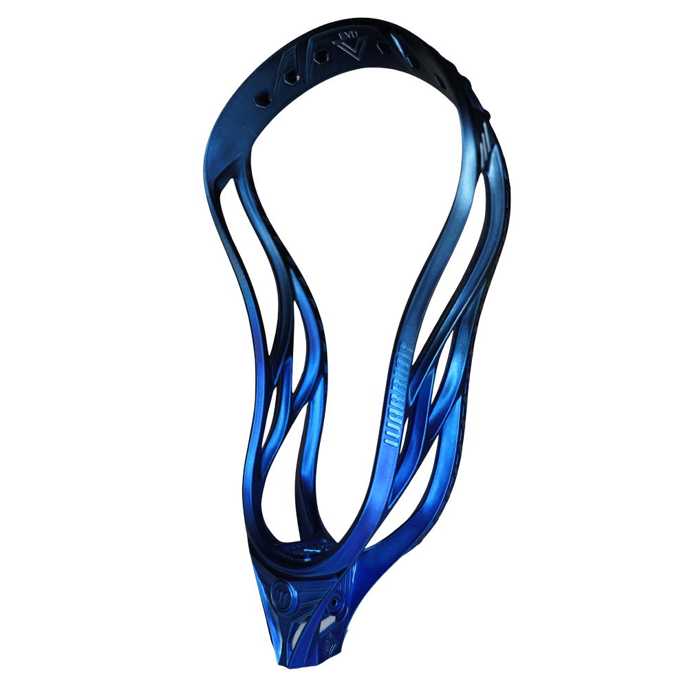 Warrior Evo V Lacrosse Head Men's Head Satin Two Tone Navy/Green Lax.com