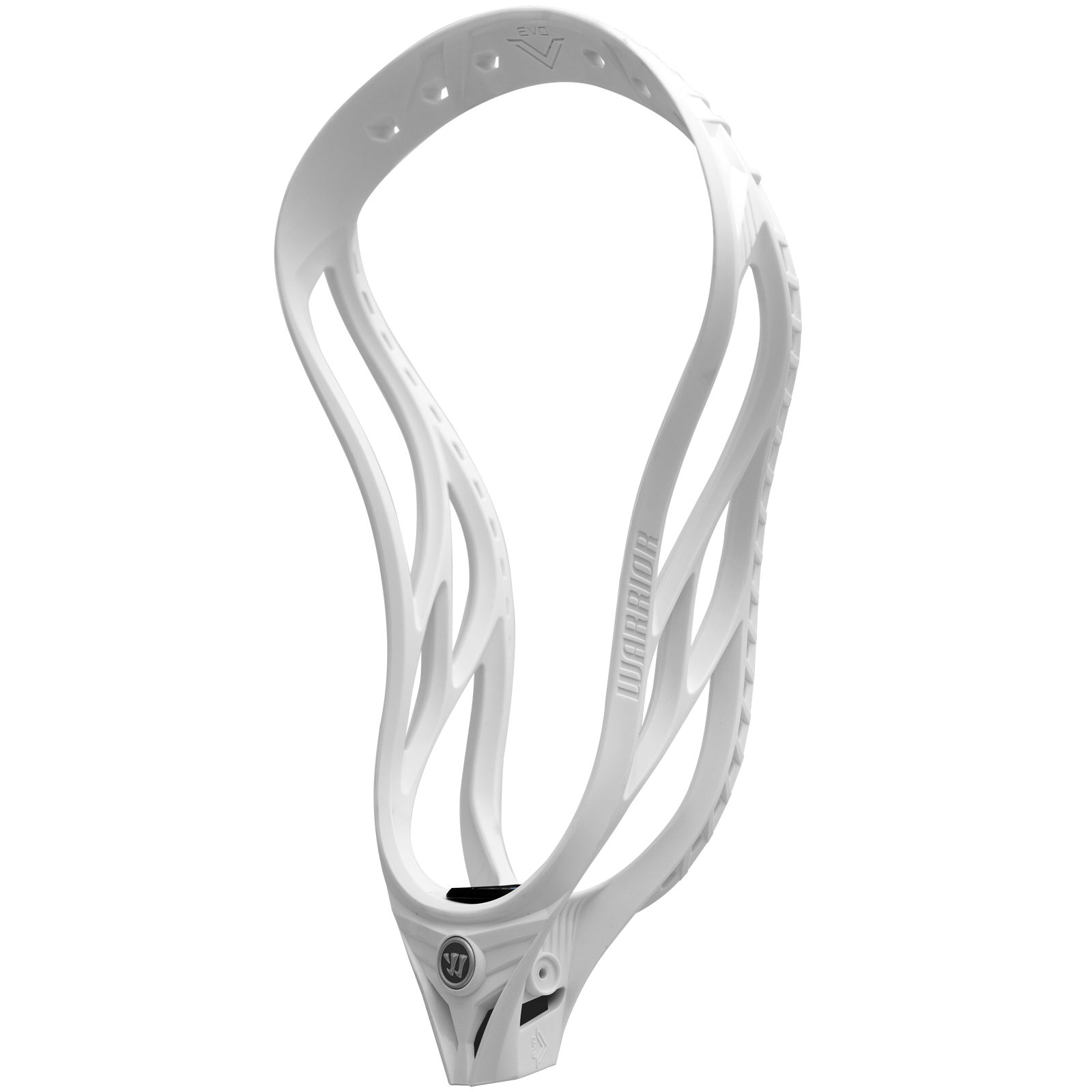 Warrior Evo V Lacrosse Head Men's Head White Lax.com