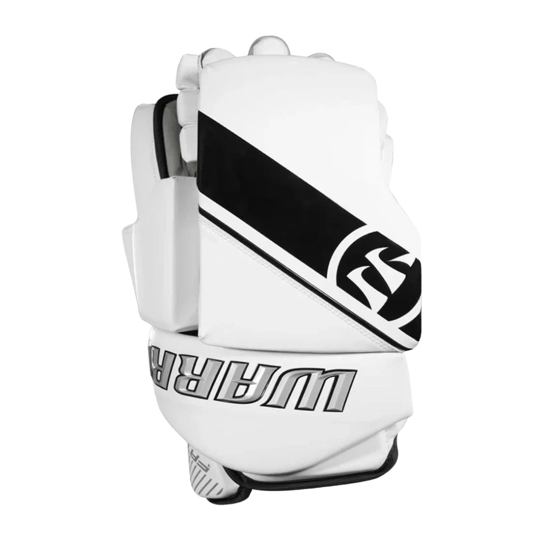 Warrior Fatboy Box Goalie Gloves Goalie Gloves White Lax.com