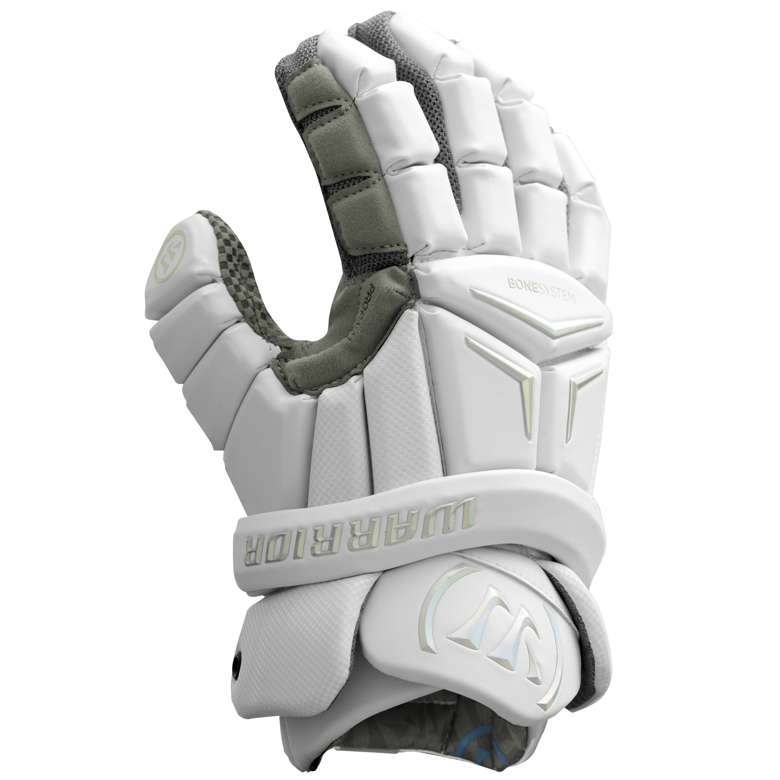 Warrior Franchise Lacrosse Gloves Men's Gloves White Lax.com