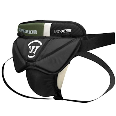 Warrior Ritual X5 Goalie Jock Goalie Pants and Shin Pads Black Lax.com