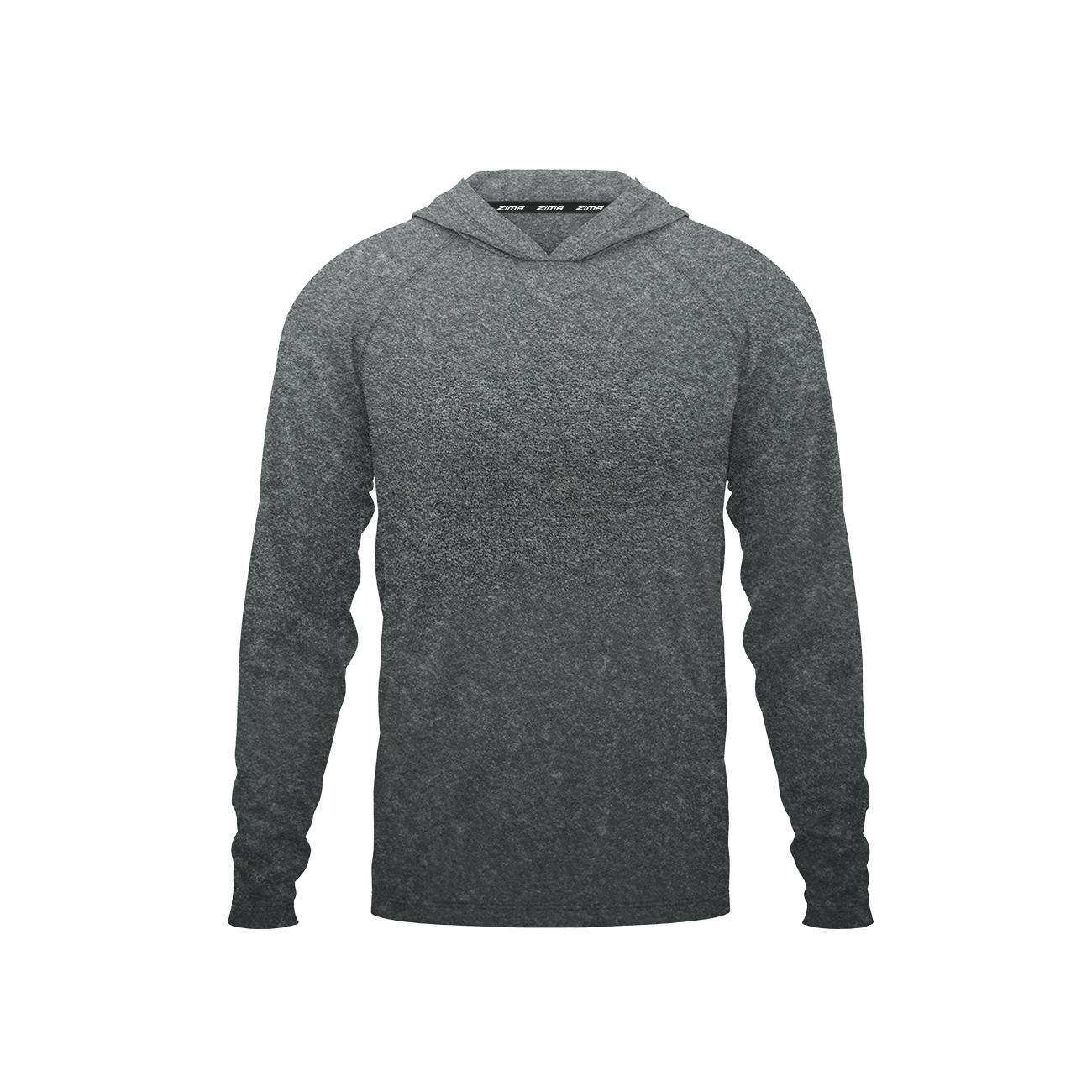 Zima Focus Lightweight Performance Hoodie Apparel Tops Grey Lax.com