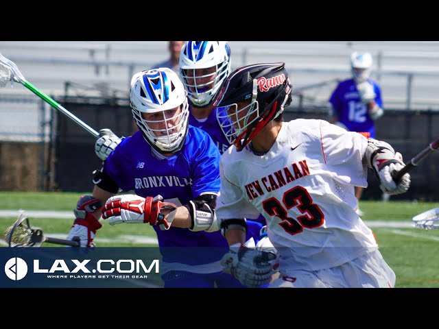 Bronxville (NY) vs New Canaan (CT) | 2022 High School Highlights - Lax.com