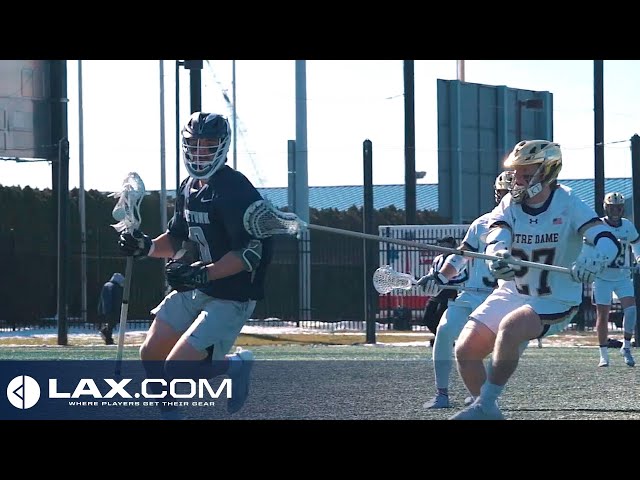 Georgetown vs Notre Dame | 2022 College Highlights - Lax.com