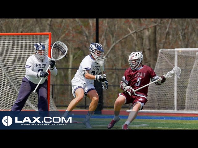 La Salle Academy (RI) vs St. John's Prep (MA) | 2022 High School highlights - Lax.com