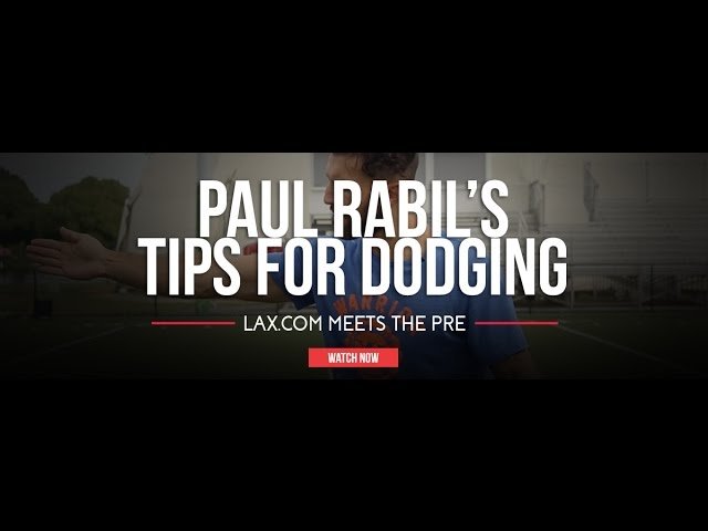 Paul Rabil Stick Pattern Guides