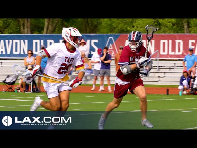 Taft (CT) vs Avon Old Farms (CT) | 2022 High School Highlights - Lax.com