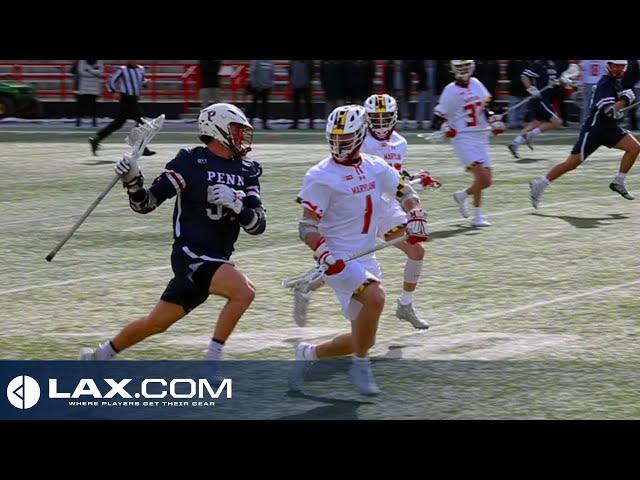 Univ. of Pennsylvania vs Maryland | 2020 College Highlights - Lax.com