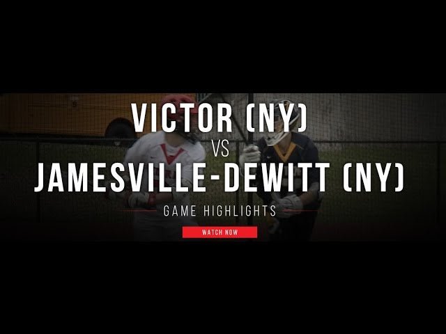 Victor vs Jamesville Dewitt Lacrosse Highlights - Lax.com