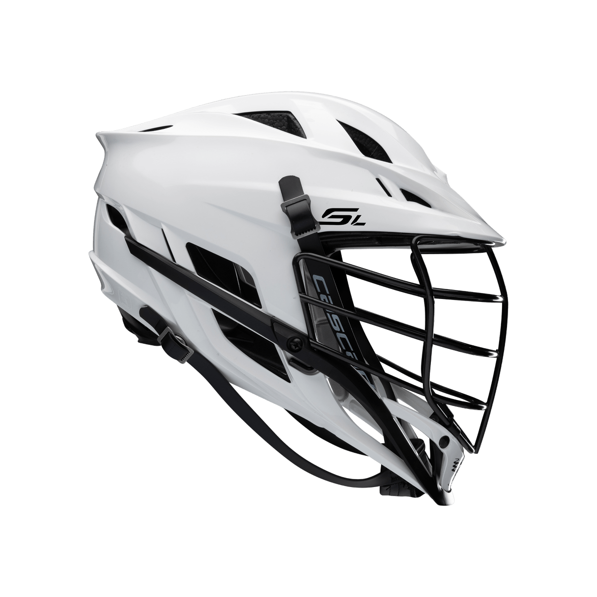 Cascade SL Stock Lacrosse Helmet Helmet White Lax.com