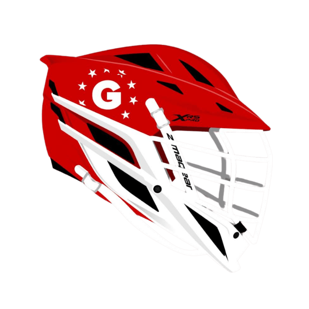 Custom Cascade XRS PRO Georgia Helmet Helmet Lax.com