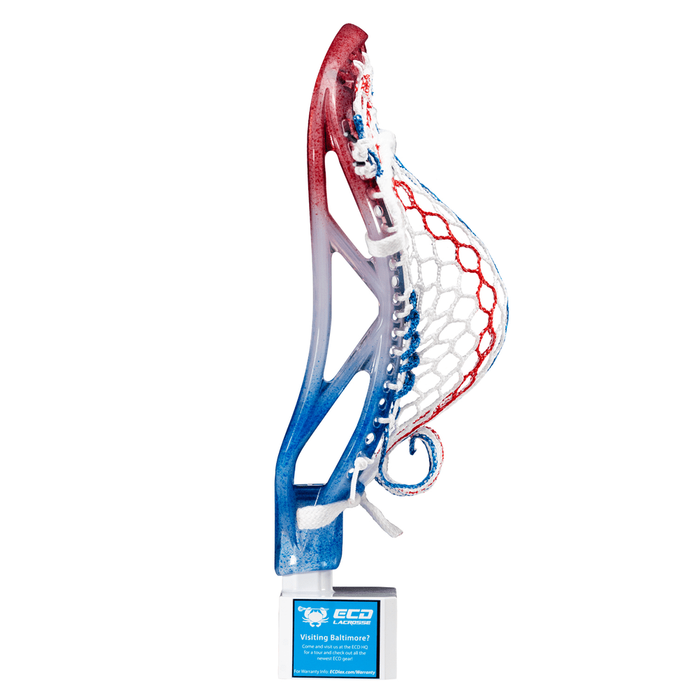 ECD Atom Elite Pocket Lacrosse Head Men's Head Firecracker Lax.com