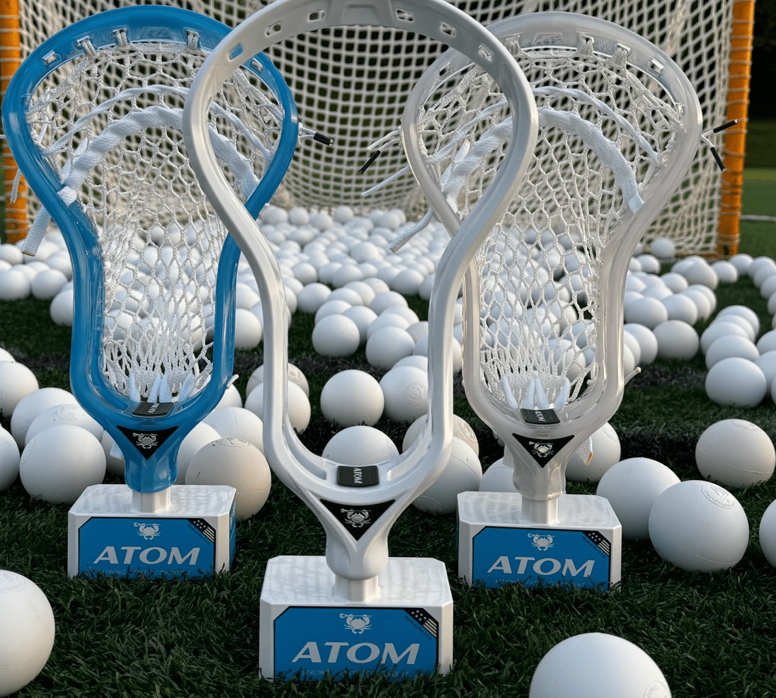 ECD Atom Lacrosse Head Men's Head White Lax.com
