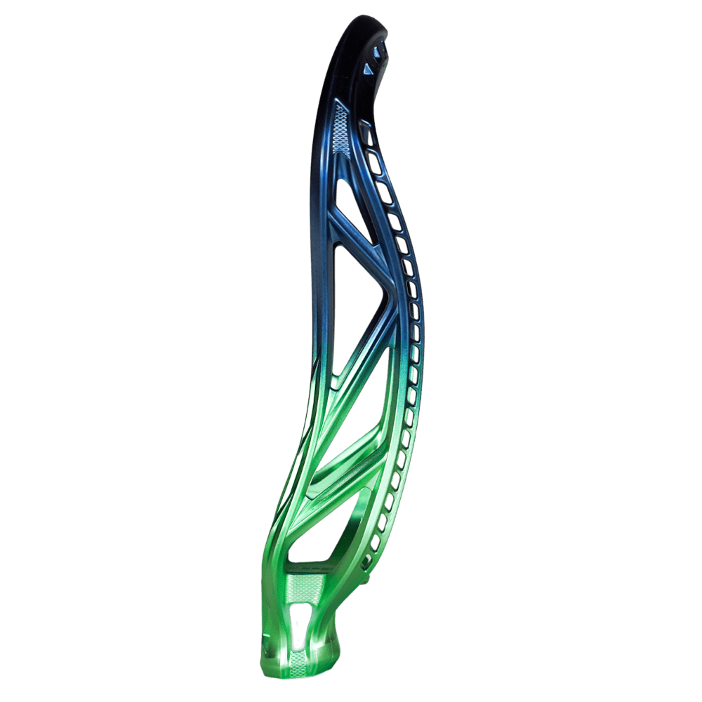 ECD Mirage 3.0 Lacrosse Head Men's Head Satin Navy/Green Fade Lax.com