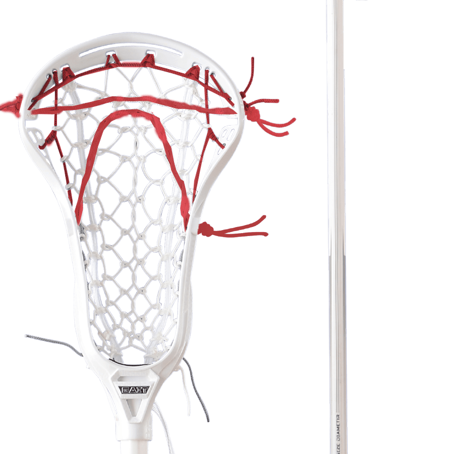 Gait Apex 2 Flex Mesh Complete Stick Women's Complete Sticks Red Lax.com