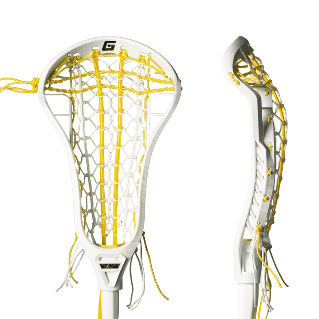 Lacrosse Stick Head - Nylon Strung For Offense/Defense, High Strength & Modern Design