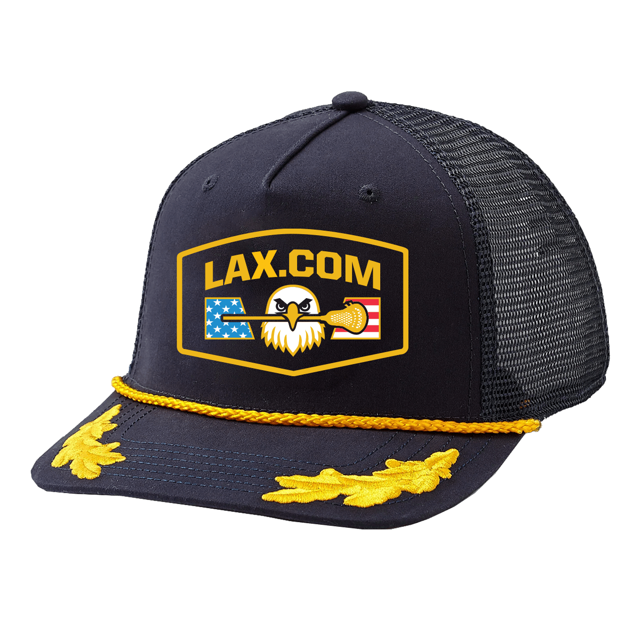 Lax.com Crease Captain LE Hat Apparel Accessories Navy Lax.com