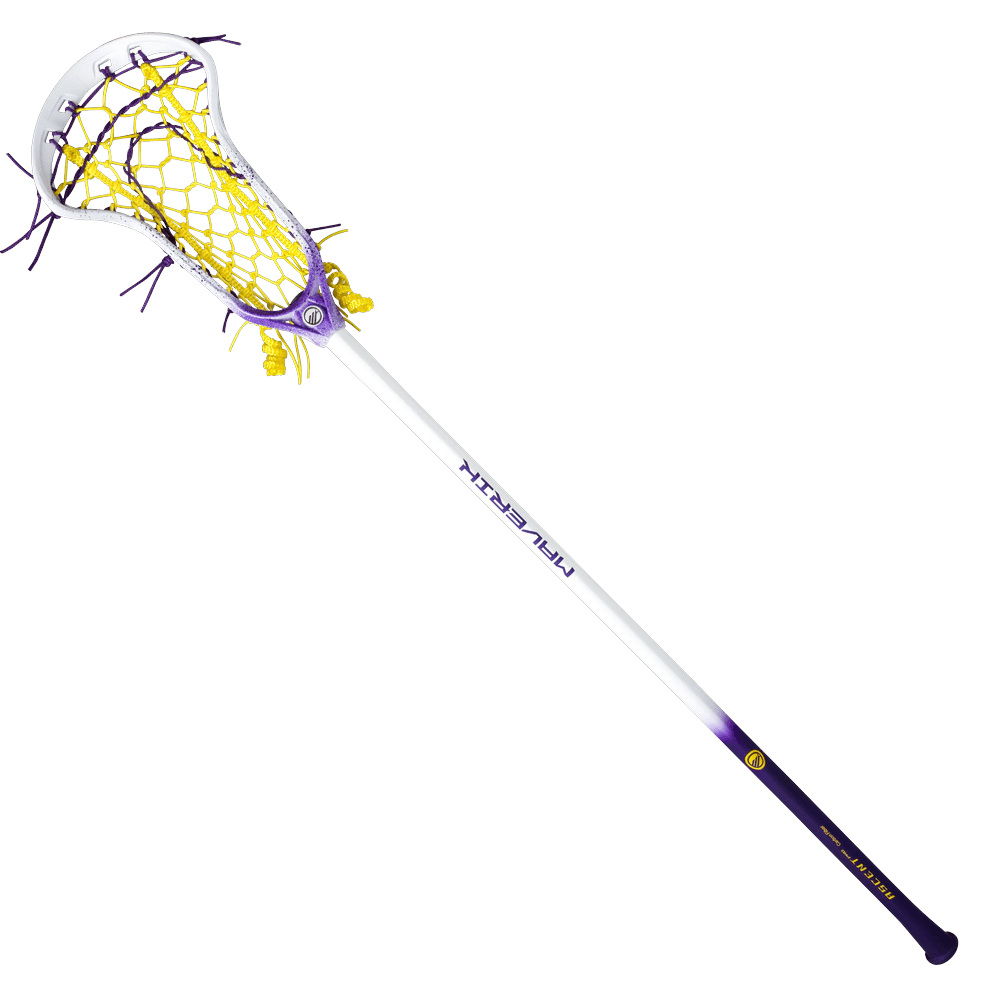 Maverik Ascent Pro Hex Complete Stick Women's Complete Sticks USA Splatter - White/White/Red Lax.com