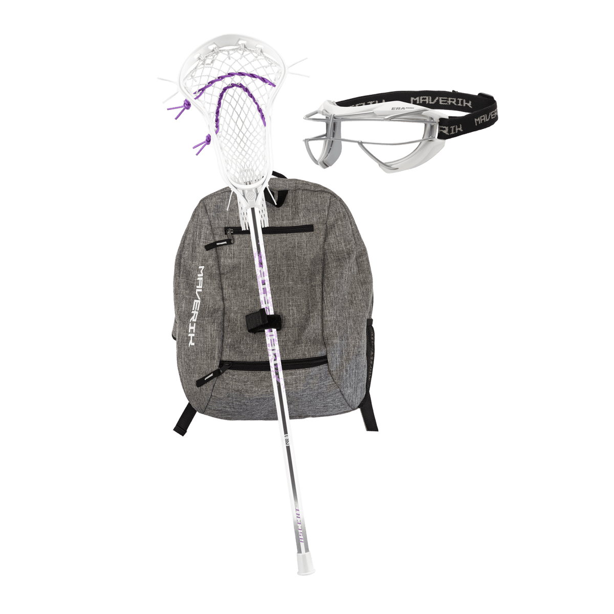 Maverik Era Mini Starter Package Women's Stringing Supplies Purple/White Lax.com
