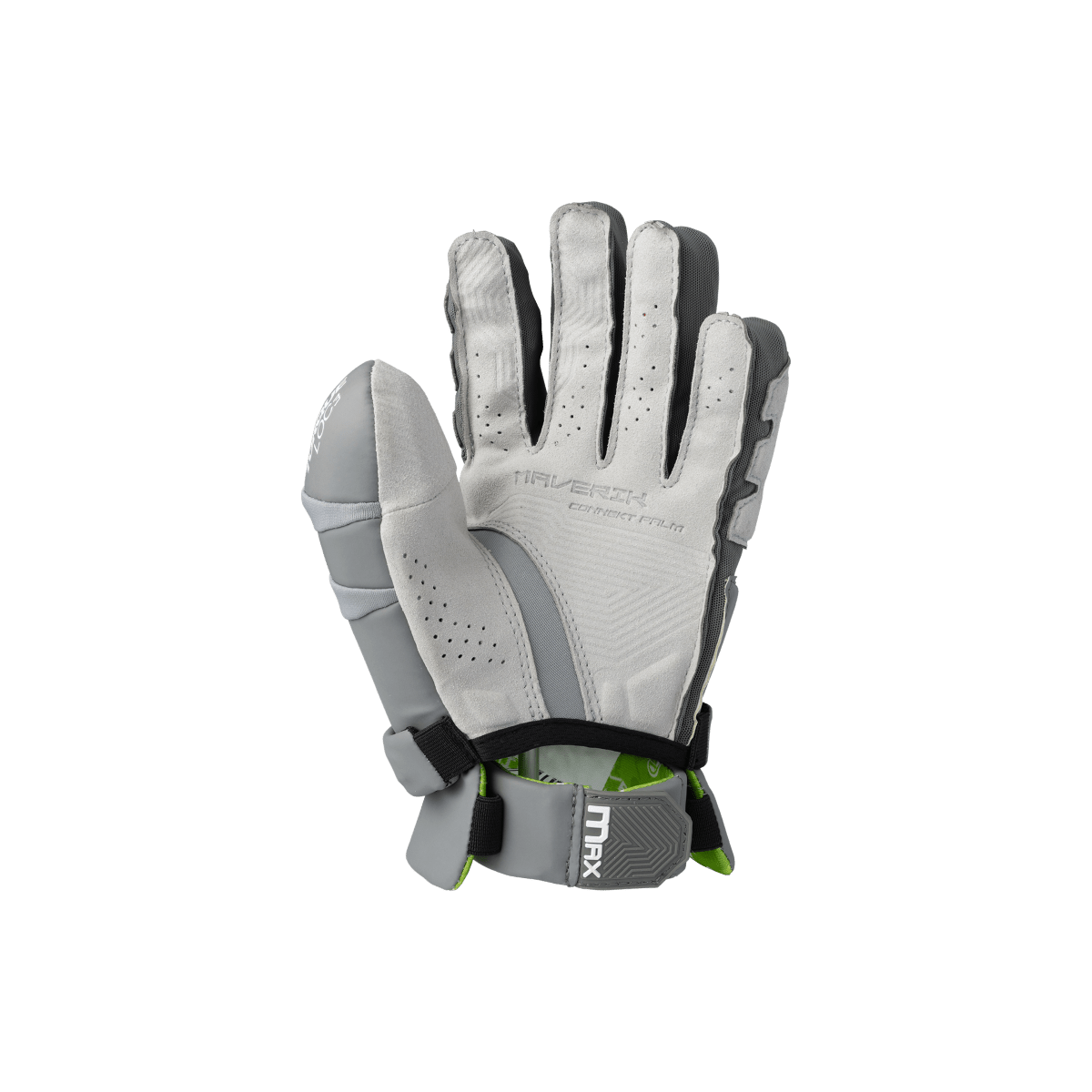 Maverik Max 2028 Goalie Glove Goalie Gloves Grey Lax.com