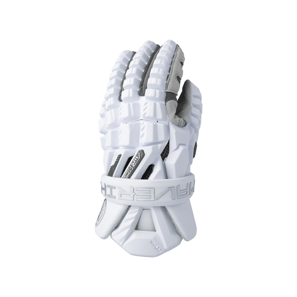 Maverik Max 2028 Lacrosse Gloves Men's Gloves White Lax.com