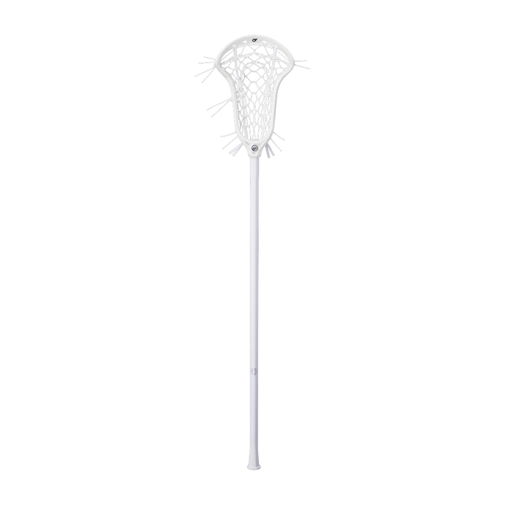 Maverik Nitro Degree Hex Complete Stick Women's Complete Sticks White/White Lax.com