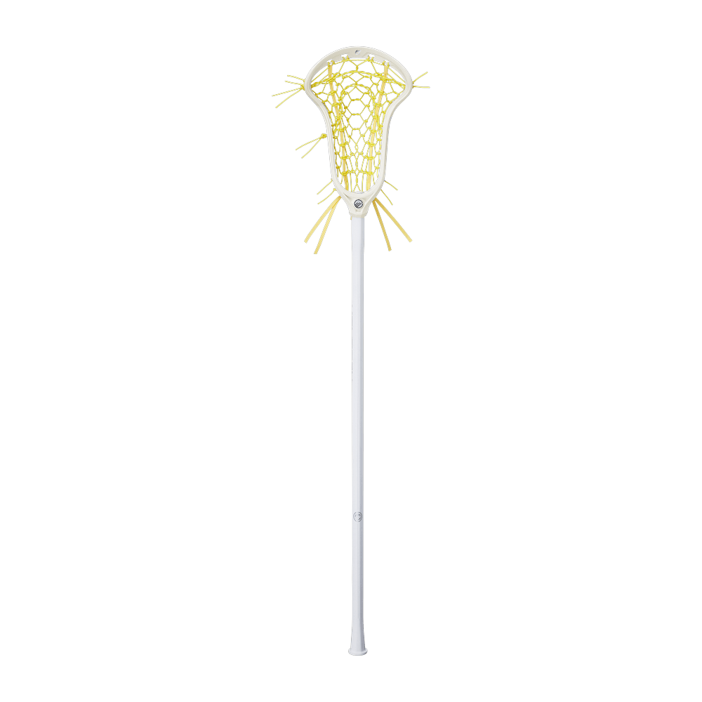 Maverik Nitro Degree Hex Complete Stick Women's Complete Sticks White/Yellow Lax.com