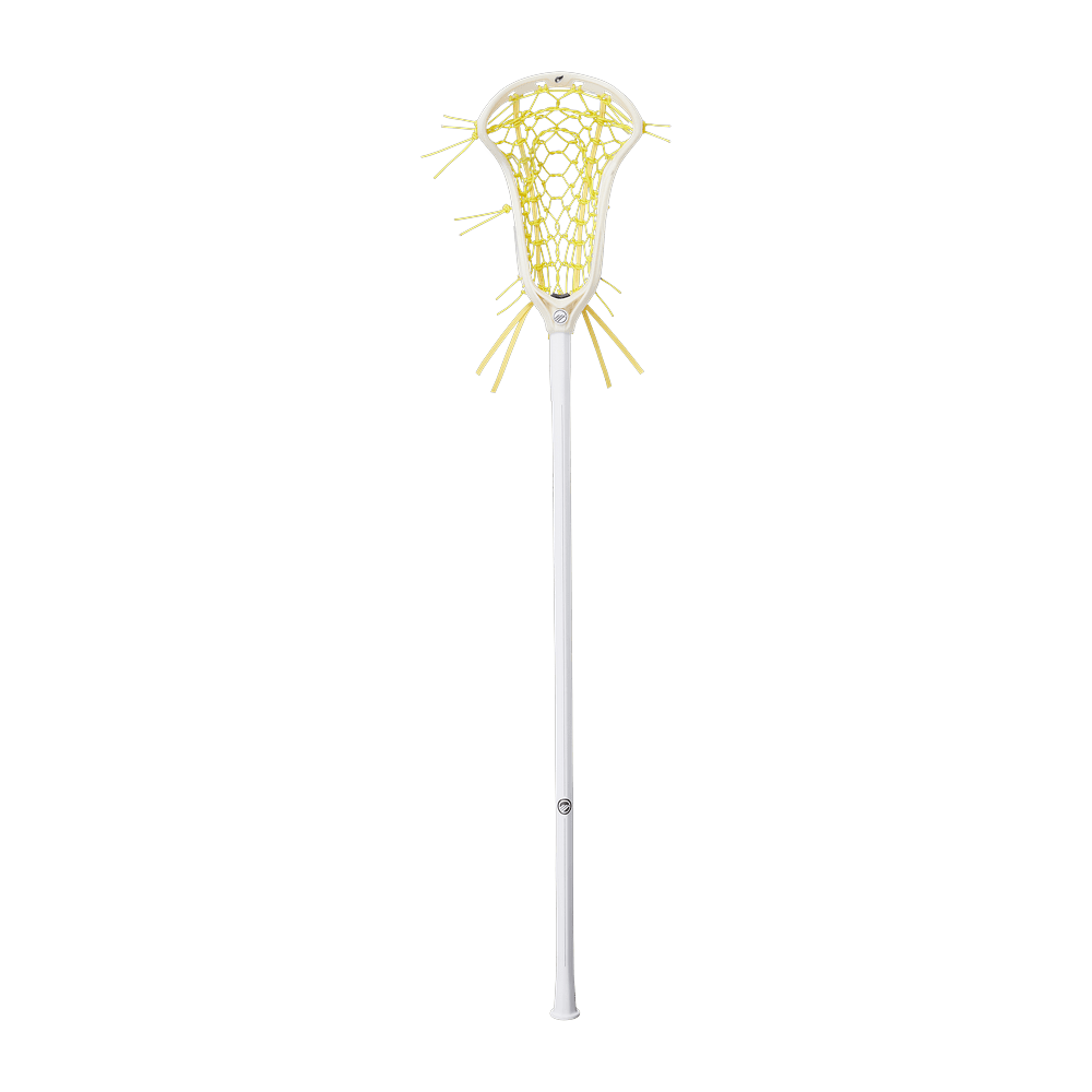 Maverik Sonar Degree Hex Complete Stick Women's Complete Sticks White/Yellow Lax.com