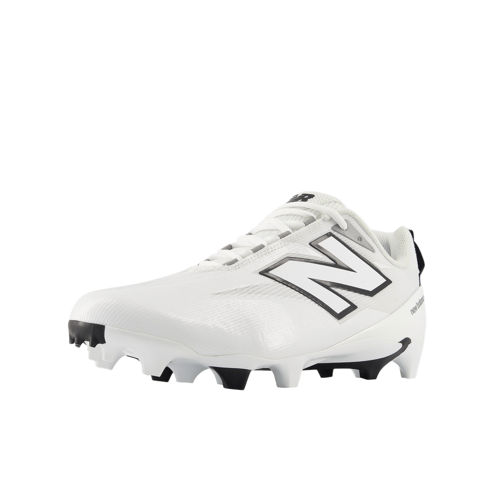 New Balance BurnX5 Lacrosse Cleats Cleats White Lax.com