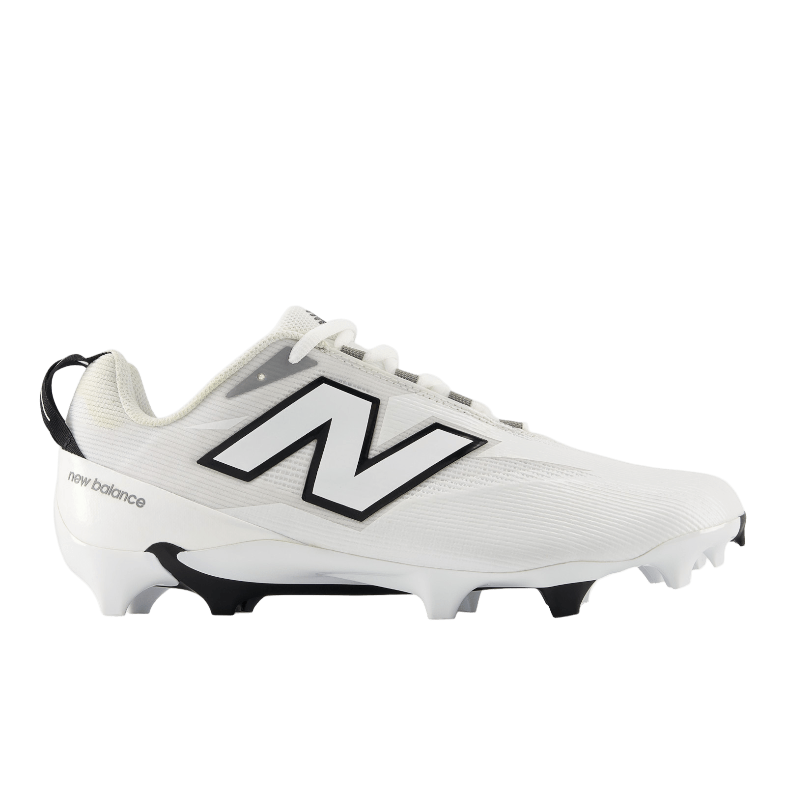 New Balance BurnX5 Lacrosse Cleats Cleats White Lax.com