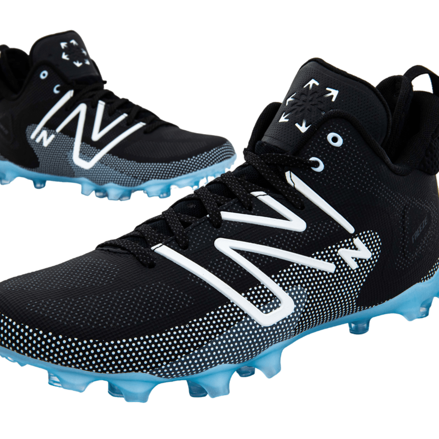 New Balance Unisex FreezeLX V4 Black White Blue Size 4