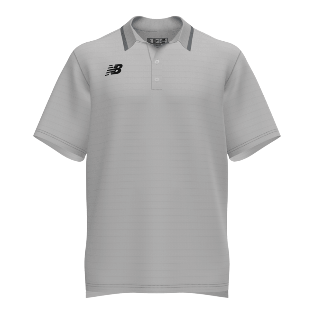 New Balance Team Rally 2.0 Polo Apparel Tops Light Grey Lax.com