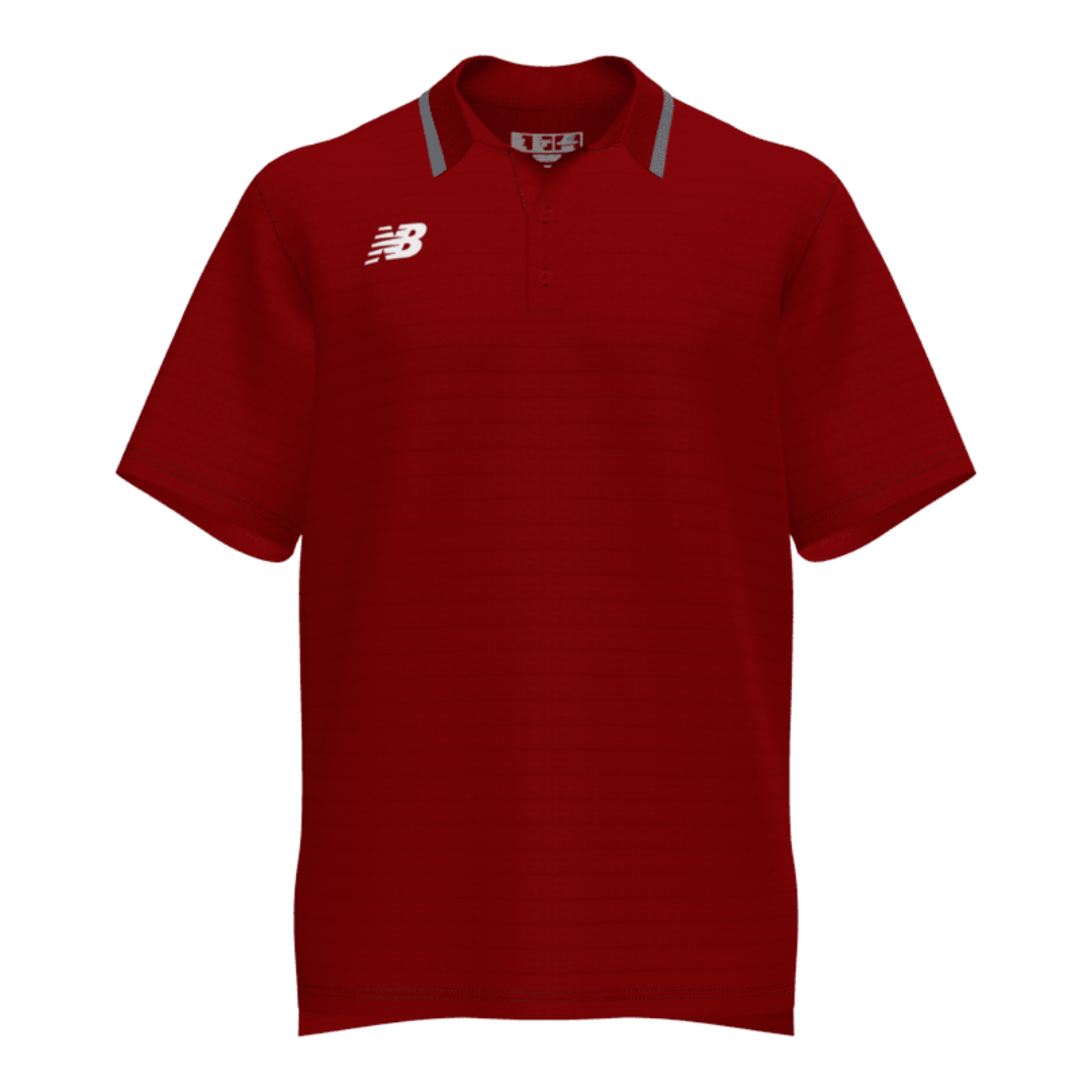 New Balance Team Rally 2.0 Polo Apparel Tops Red Lax.com