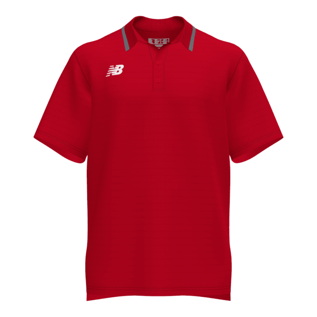 New Balance Team Rally 2.0 Polo Apparel Tops Red Lax.com