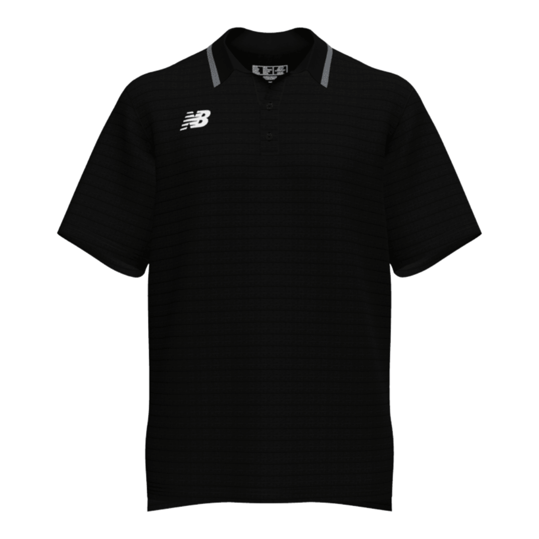 New Balance Team Rally 2.0 Polo Apparel Tops Team Black Lax.com