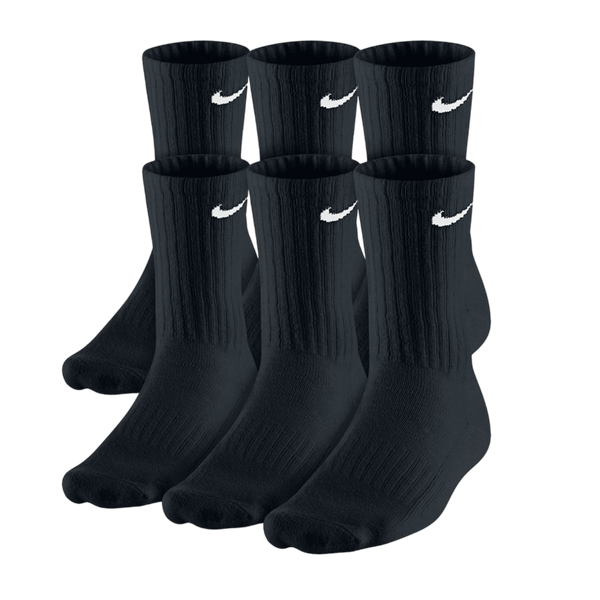 NIKE Men s Dri FIT Cushioned Crew Socks 6 Pack