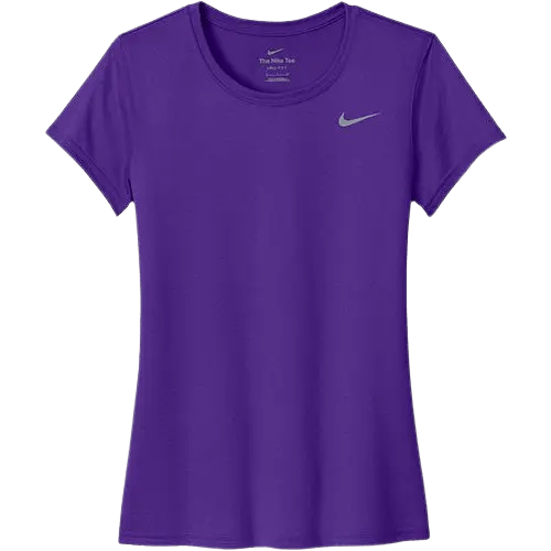 Nike Women's Legend SS T-Shirt Apparel Tops Purple - 547 Lax.com